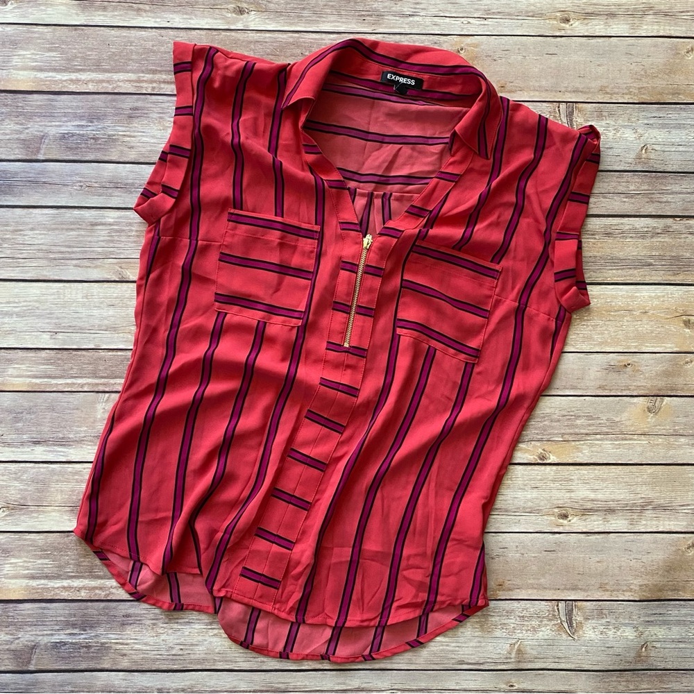 Express Striped Blouse